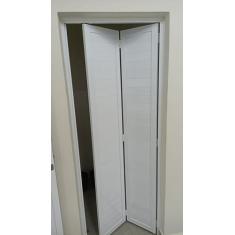 Imagem de Porta Lambril Camarão Alumínio Branco 2.10 X 0.80 Linha 25 - DC,  Dire