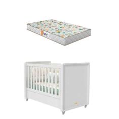 Imagem de Berço Americano Tutto New Branco Com Colchão Gazin - Matic