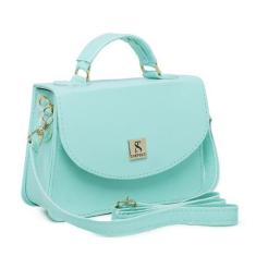Imagem de Bolsa Feminina Pequena de Couro Elegante Versátil Moderna Estilo Quali