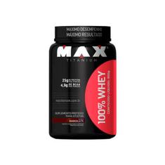 Imagem de Whey 100% Protein - 900g - Max Titanium Proteína Promoção