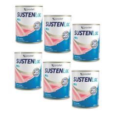 Imagem de Kit 6Un Sustenlac Morango Prodiet Complemento Alimentar 400G