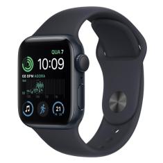 Apple Watch Series 8 45mm GPS + Cellular Caixa Prateada Aço Inoxidável  Pulseira Esportiva Branca - Apple Watch Series 4 - Magazine Luiza