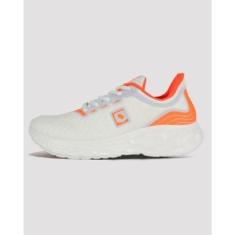 Imagem de Tênis Qix Soft - Branco/ Laranja-Unissex
