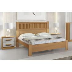 Imagem de Cama Casal Primícia 100% MDF D Doro Móveis - Cinamomo