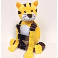 Imagem de Coleira Guia Infantil Bebês Protetor De Cabeça Segurança (Tigre)