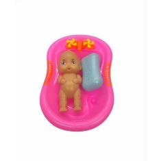 Imagem de Boneca Na Banheira Baby Acompanha Sabonete De Brinquedo