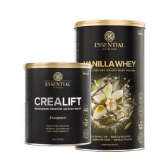 Imagem de Kit Crealift e Vanilla Whey Essential Nutrition