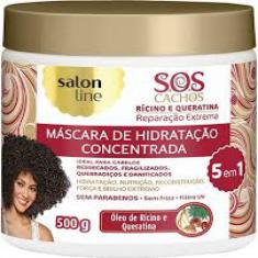 Imagem de Máscara De Hidratação Salon Line S.O.S. Ricino E Queratina