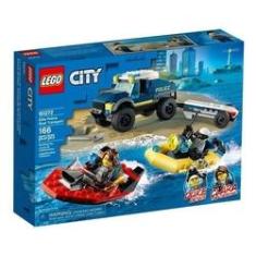 Imagem de Lego City Transporte De Barco Da Policia 60272