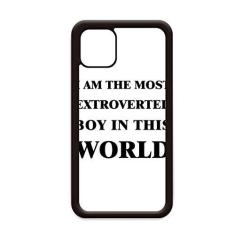 Imagem de Capa I Am The Extroverted Boy para iPhone 11 Pro Max para Apple Mobile Case Shell