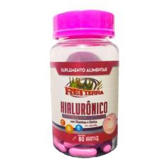 Imagem de 2 Ácido Hialurônico + Peptídeos Colágeno + Biotina + Vit A C E 60 Cápsulas 500mg