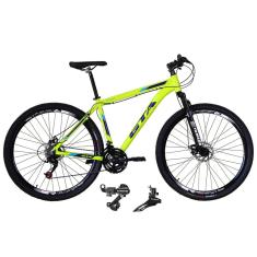Imagem de Bicicleta Aro 29 Gta Start Alumínio 21v Câmbios Shimano Freio a Disco - Amarelo
