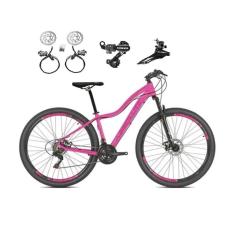 Imagem de Bicicleta aro 29 Absolute Hera Feminina 24v Câmbios Shimano Freios Hidráulicos Garfo com Suspensão - Rosa