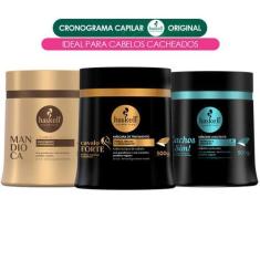 Imagem de Cronograma Capilar Haskell Cabelos Cacheados 500G (Mand/Cav/Cachos)