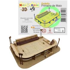 Imagem de Brinquedo Quebra Cabeça 3D Estádio Primeiro de Maio
