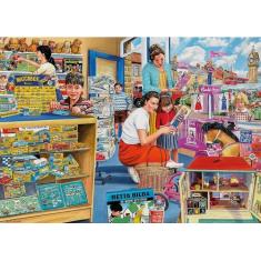 Imagem de Gibsons Pocket Money Picks Quebra-cabeça (1000 Peças) - Shimu Yequyasu