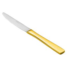 Imagem de (Dz) Faca De Sobremesa Pvd Dourado Pisa