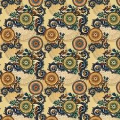 Imagem de Papel Parede Arabesco Flores Coloridas Adesivo Sala Quarto