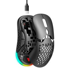 Imagem de Mouse force one lynx 19.000 dpi rgb wireless