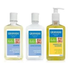 Imagem de Kit Higiene Do Bebê Shampoo + Condicionador + Sabonete - Granado