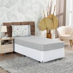 Imagem de Jogo De Lençol Solteiro 2 Peças Estampado Urbe 200 Fios Floral Casa Do