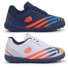 Imagem de Kit 2 Pares de Chuteira infantil Society Tênis Escolar Crianças Solado