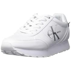 Imagem de Calvin Klein Tênis feminino Cayle, Branco 143, 35