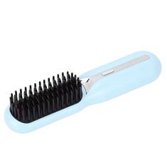 Imagem de Escova Alisadora de Cabelo, Pente Alisador Com íons Negativos para Mulheres, Escova Alisadora de Ondulação de Cabelo de Aquecimento Rápido para Salão Doméstico, Ferramentas de