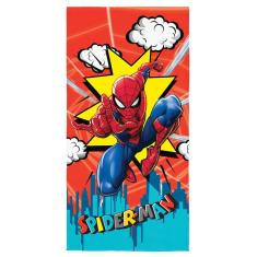 Imagem de Toalha De Banho Infantil Aveludada Transfer Spider Man Homem Aranha Lepper