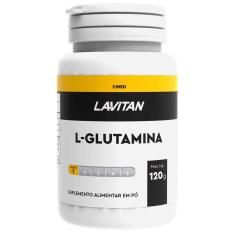 Imagem de Suplemento Alimentar L-Glutamina Lavitan 120g 120g