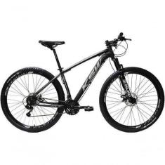 Imagem de Bicicleta Aro 29 Ksw 24 Vel Shimano Freios Disco e Trava/K7, Preto, Pr