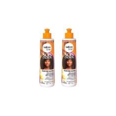 Imagem de Ativador De Cachos Salon Line 300ml Oleo De Manga- Kit C/2Un