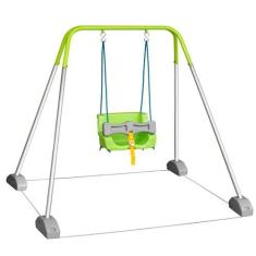 Imagem de Balanço Infantil Individual com Estrutura Jundplay Verde - PapiBrink