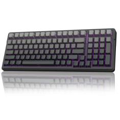 Imagem de Teclado mecânico sem fio para jogos aula F99 Pro rgb retroiluminado