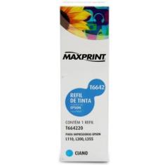 Imagem de Refil de Tinta Maxprint 6112364 Compatível Epson T664220 Ciano