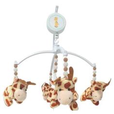 Imagem de Mobile Para Berço Musical Giratório Girafa - Erich Baby