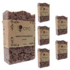 Imagem de Sabonete Artesanal Esfoliante De Lavanda 110G - Kit Com 3 - Cpc Casa P