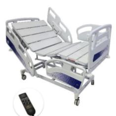 Imagem de Cama Hospitalar Fowler Automatizada Com Elevação De Leito Extra Luxo O