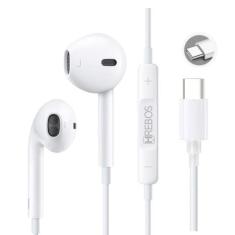 Imagem de Fone De Ouvido Tipo C Compatível Com Samsung A54 M54 A34 M52 - Hrebos