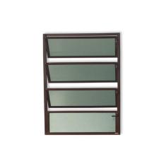 Imagem de Janela De Alum nio Basculante 80x60cm Vidro Mini Boreal Plus