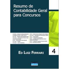 Imagem de Resumo de Contabilidade Geral Para Concursos - Ferrari, Ed Luiz - 9788576267911
