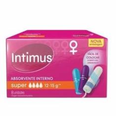 Imagem de Absorvente Interno Intimus Super Com 8 Unidades