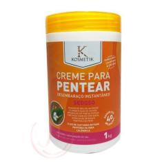 Imagem de Creme para pentear profissional Kosmetik desembaraço instantâneo  1 kg