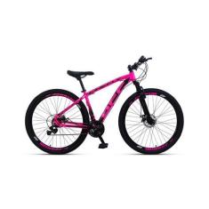 Imagem de Bicicleta Mountain Bike Aro 29 Off Firefly 24 Marchas Rosa Tam.21 - El