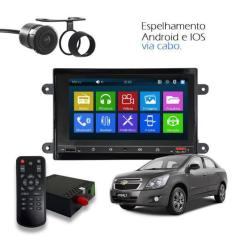 Imagem de Kit Central Multimídia MP5 MP8 Chevrolet Prisma Com Câmera de Ré e Esp
