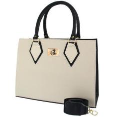 Imagem de Bolsa feminina square alça de mão e transversal castelo - DuMineiro, B