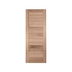 Imagem de Kit com 2 Folhas de Porta de Madeira 210x90cm Pe31 Esel Natural