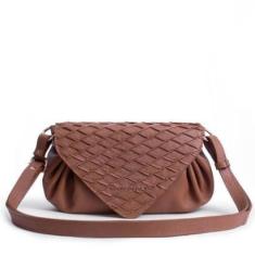 Imagem de BOLSA FEMININA EM COURO TRANSVERSAL PRETA “POLLY D'AVILA”-Feminino