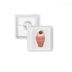 Imagem de Strawberry Cream Expression Ice Cream teclado mecânico PBT kit de atualização para jogos