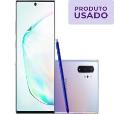 Imagem de Smartphone Samsung Galaxy Note 10 Plus Usado 256GB Câmera Quádrupla Câmera Tripla